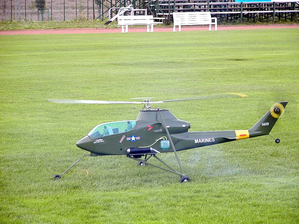 Hegi-Cobra : Schauflug von Ewald Glanzer während der F3C EM in Bitburg