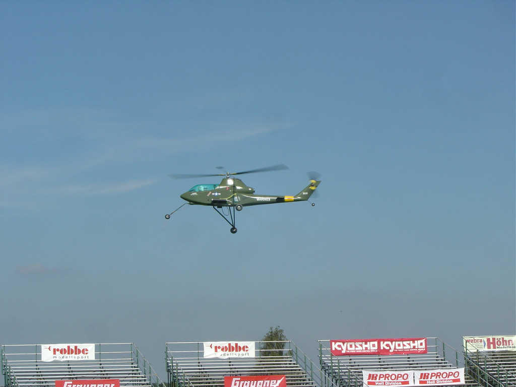 Hegi-Cobra : Schauflug von Ewald Glanzer während der F3C EM in Bitburg